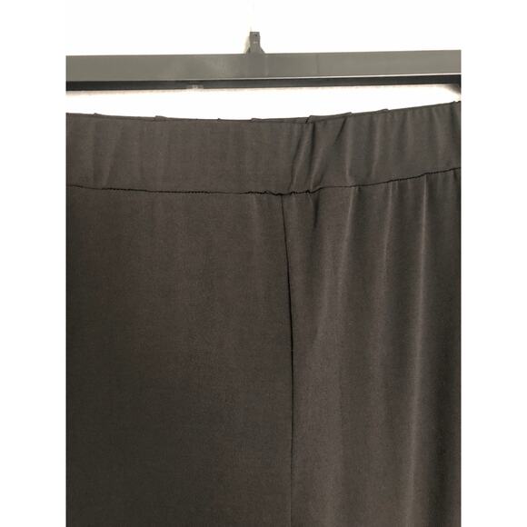 NY Collection Pull-On Pants Women's 2X Wide Leg Black NEW - Picture 3 of 7